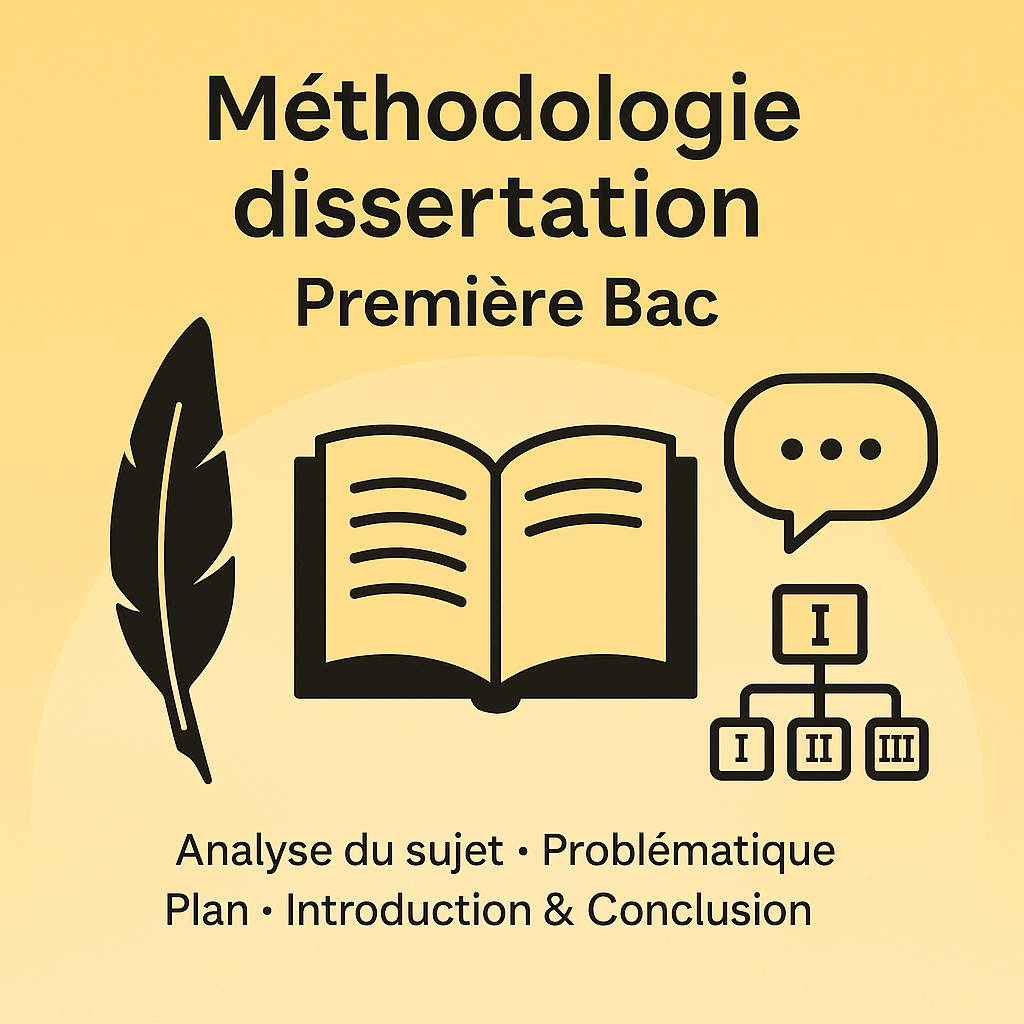 Méthodologie Dissertation Bac Première sujets corrigés bac annales