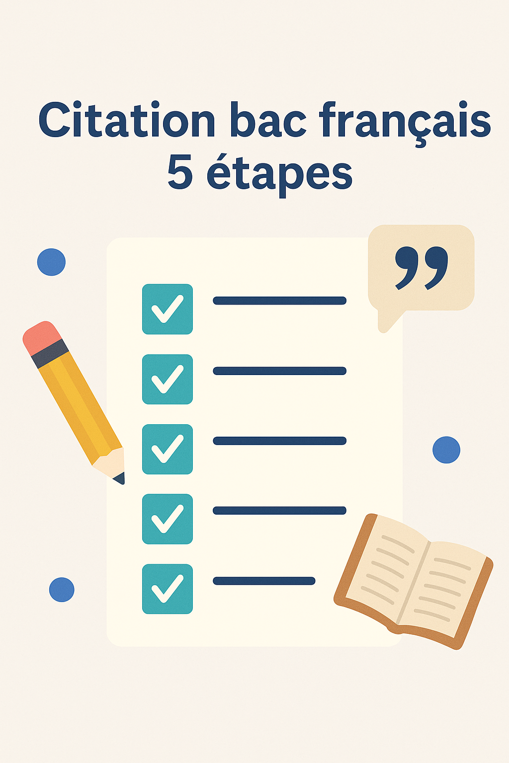 citation dissertation bac français