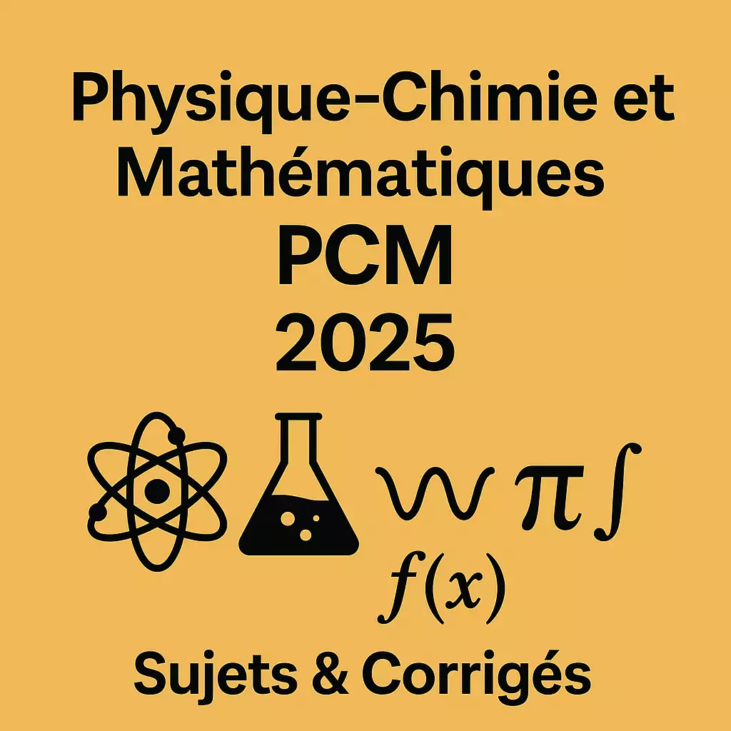 og-pcm-2025-STI2D sujets corrigés bac annales